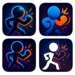 Stickman Fighter Mega Brawl